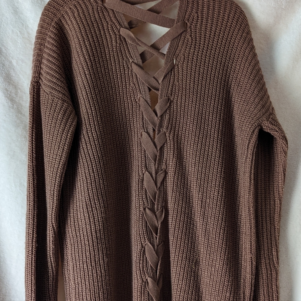 Women's blush sweater Size S